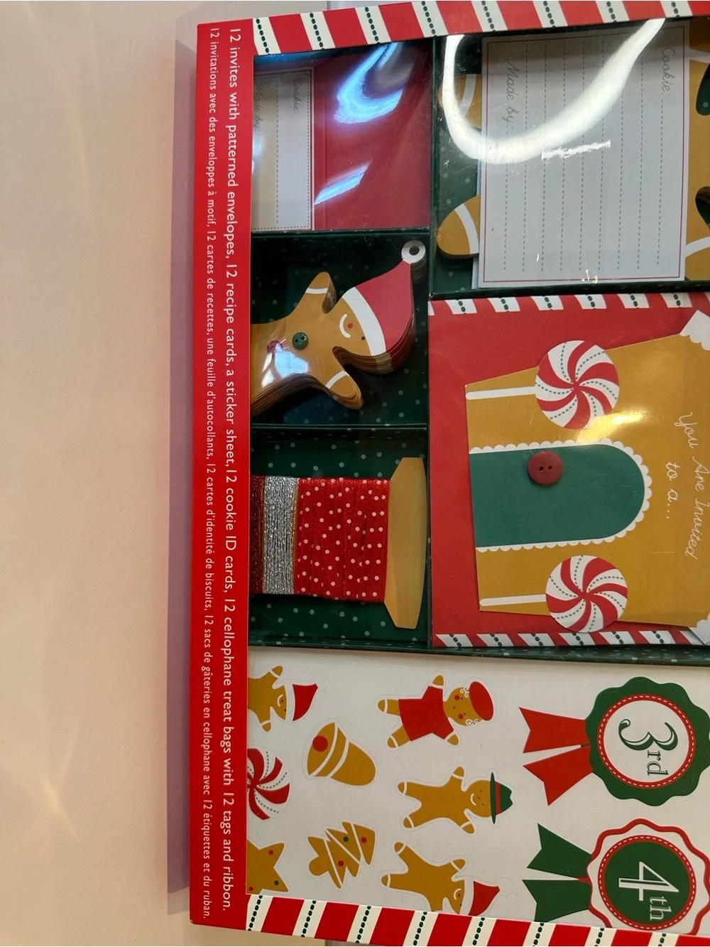 Meri Meri Cookie Exchange Kit - 12 Invites Holiday Set #3